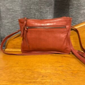 Day & Mood  Leather Crossbody Bag